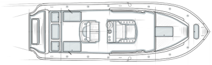 Yellowfin 26 Hybrid Layout