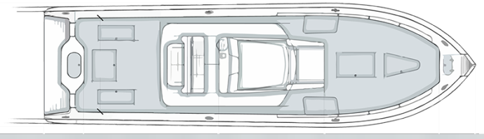 Yellowfin 42 Offshore Layout