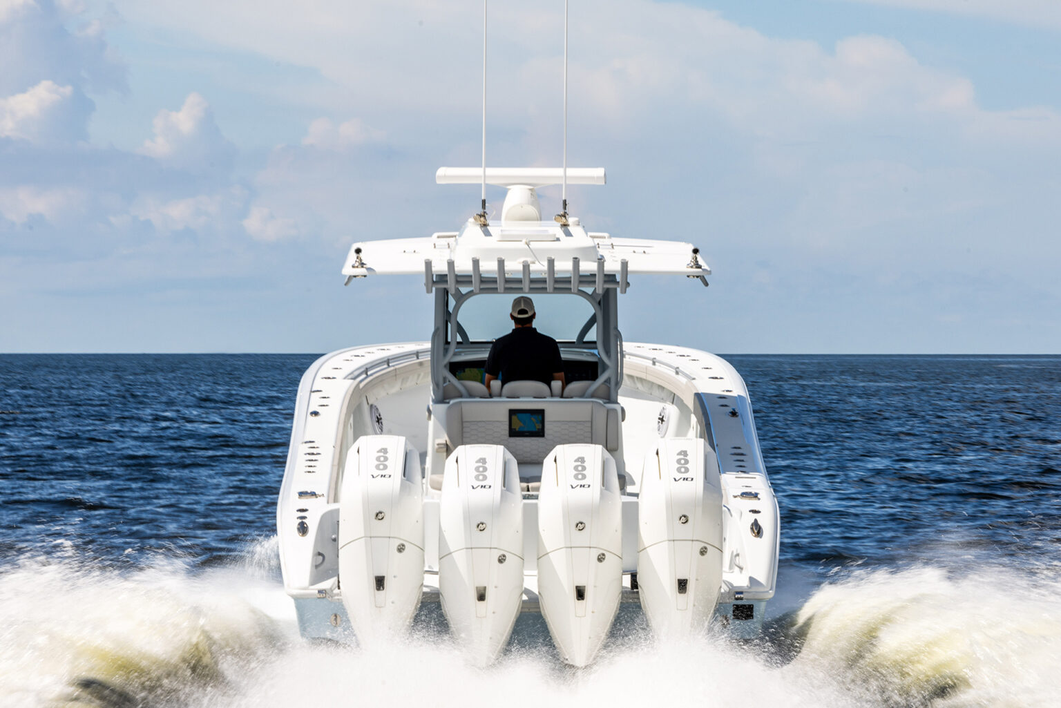 Yellowfin 39 Offshore Quad Engines